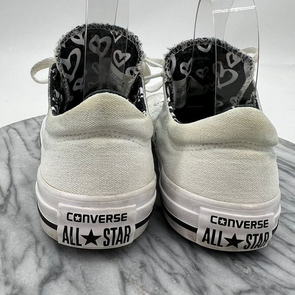 Converse Shoes Womens 6 White Canvas CTAS Madison Ox Skateboarding Sneakers - Picture 5 of 14